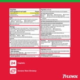 Tylenol Sinus Severe Daytime Caplets, Non-Drowsy, Pain Reliever, Decongestants for Adults, 24 Count