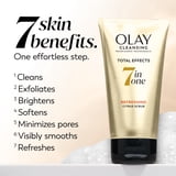 Olay Face Wash, Total Effects Citrus Face Scrub, Exfoliating Cleanser, 5.0fl oz