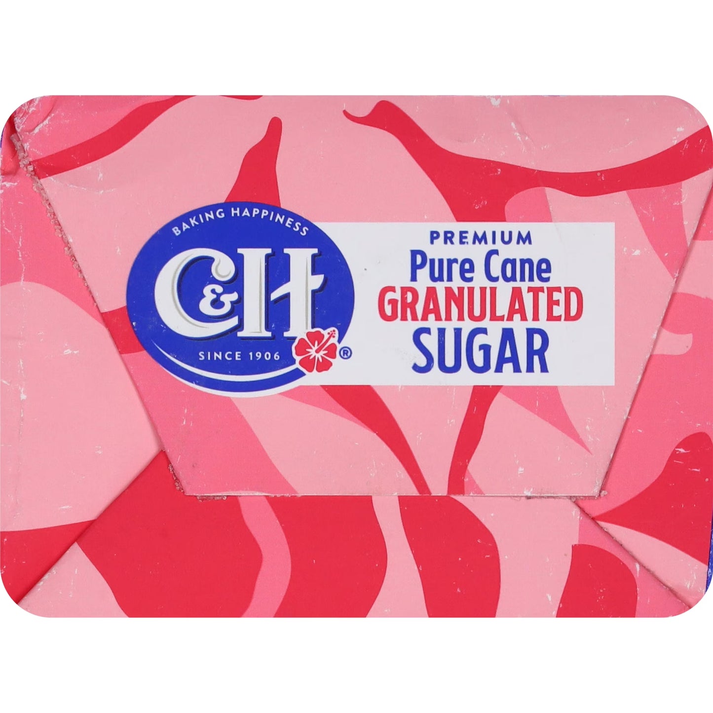 (5 pack) C&H Pure Cane Sugar, 4 lb Bag, Summer Baking, July 4th Desserts, Limited Edition