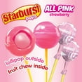 Starburst Pops All Pinks Strawberry Valentine’s Candy Lollipops 8.0 oz Bag