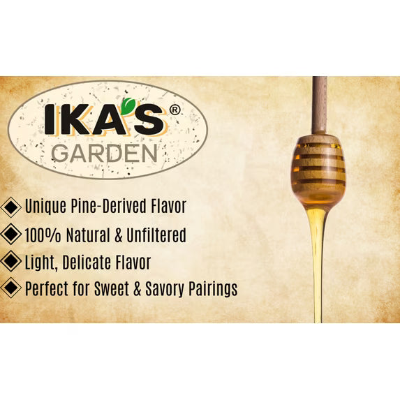 Ika's Garden Raw Pine Honey