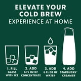 (2 pack) Starbucks Caramel Dolce Flavored, Cold Brew Coffee Concentrate, Iced Coffee, 32 fl oz