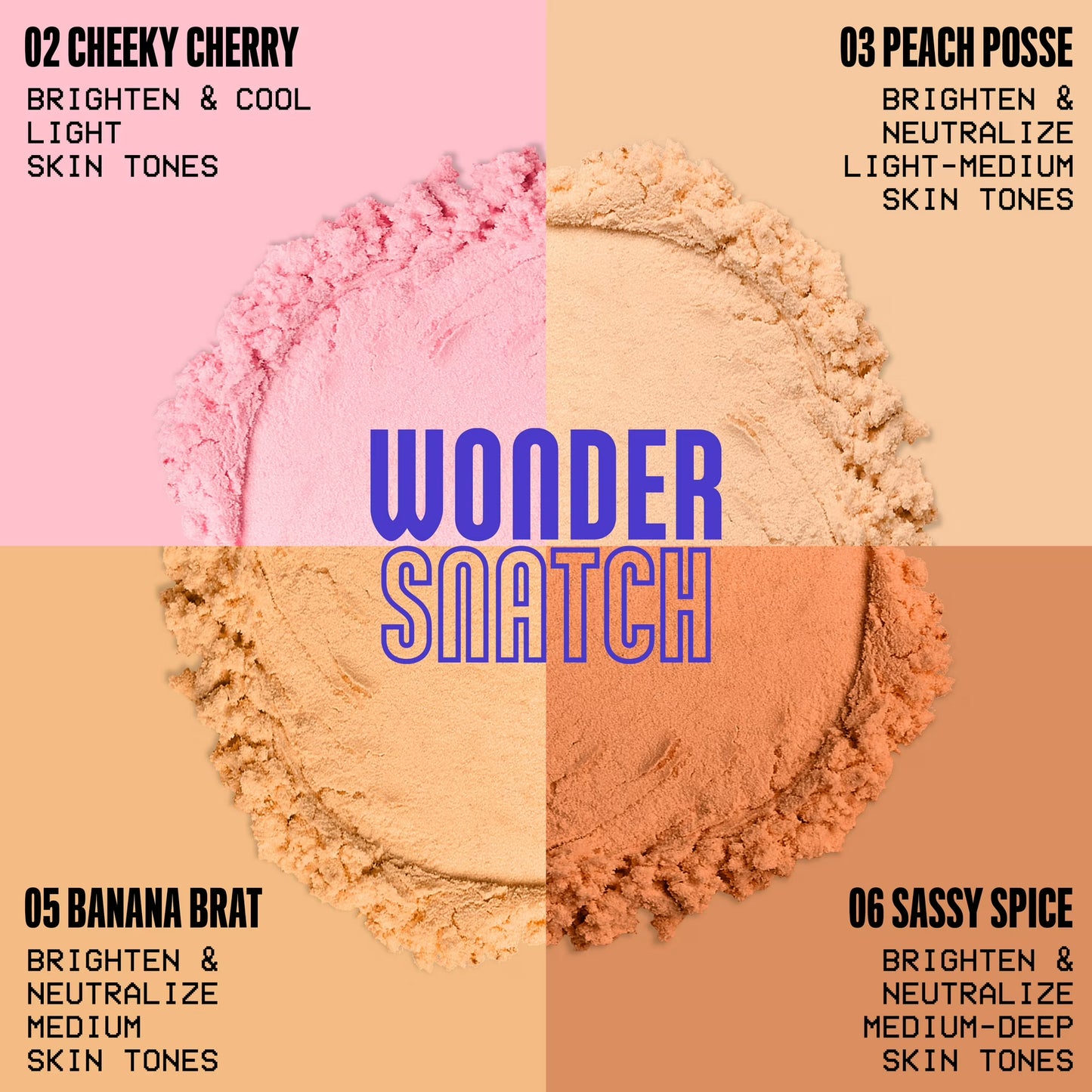 NYX Professional Makeup Wonder Snatch Translucent Setting Makeup Finishing Powder, Sassy Spice 06