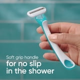 Venus Tropical Women's 3 Blade Disposable Razor, 3 count, Multi-Color