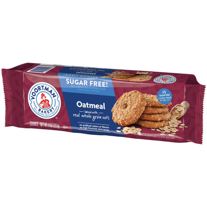 VOORTMAN Baked Zero Sugar Oatmeal Cookies 8 oz