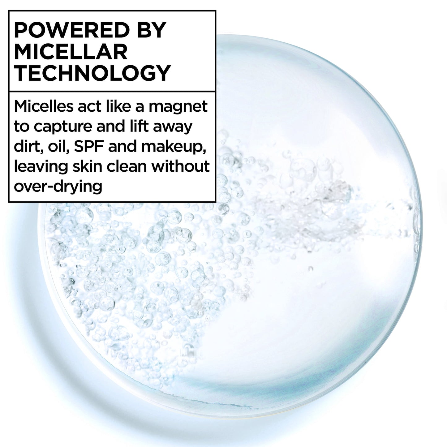 Garnier SkinActive Micellar Cleansing Water All in 1 Waterproof Makeup Remover, Face Cleanser, 13.5 fl oz