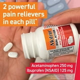 Motrin Dual Action with Tylenol, Ibuprofen & Acetaminophen, Value Size, 120 Count