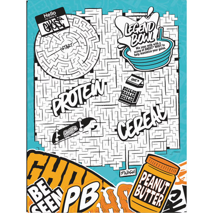 GHOST PROTEIN CEREAL, PEANUT BUTTER Flavor, 18G Protein, 10.8 oz