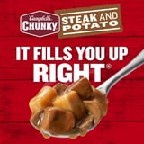 Campbell’s Chunky Soup, Ready to Serve Steak and Potato Soup, 18.8 oz Can
