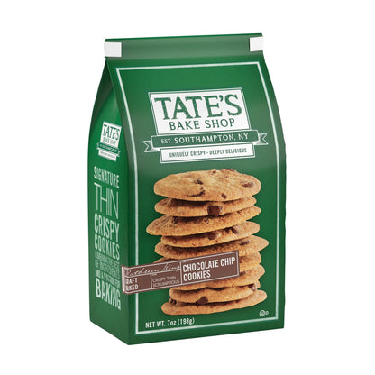 (3 pack) Tate's Bake Shop Chocolate Chip Cookies, 7 oz