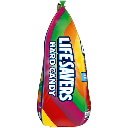 LIFE SAVERS Hard Candy, 5 Flavors Individually Wrapped Fruit Candy, Party Size, 50 oz Bag