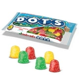 Tootsie, Holly Jolly Dots Assorted Fruit Flavored Gummies, 11 oz. Peanut-Free, Gluten Free.