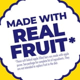 Mott's Soft Baked Apple Filled Bars, Blueberry Flavor Snacks, 5 Count, 6.55 oz