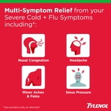 Tylenol Sinus Severe Daytime Caplets, Non-Drowsy, Pain Reliever, Decongestants for Adults, 24 Count