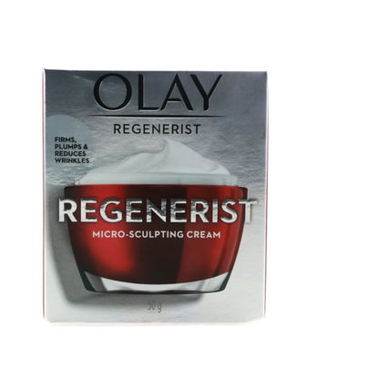 (2 pack) Olay Face Moisturizer, Regenerist Micro-Sculpting Anti-Aging Cream, Niacinamide, 1.7 oz