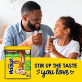 Nestle Nesquik No Sugar Added Chocolate Instant Stir In Powder Mix, 16 oz Canister, 41 Servings