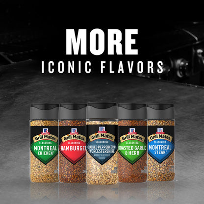 Grill Mates Kosher Cracked Peppercorn & Worcestershire Seasoning, 2.75 oz Bottle