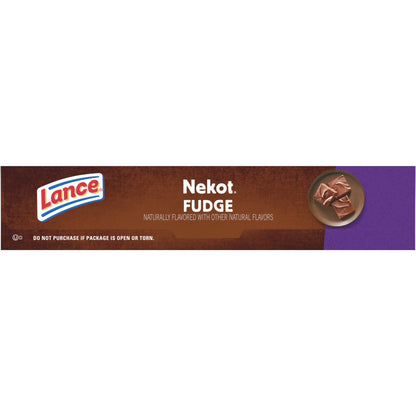 Lance Sandwich Cookies, Nekot Fudge, 10 Individually Wrapped Packs, 6 Sandwiches Each