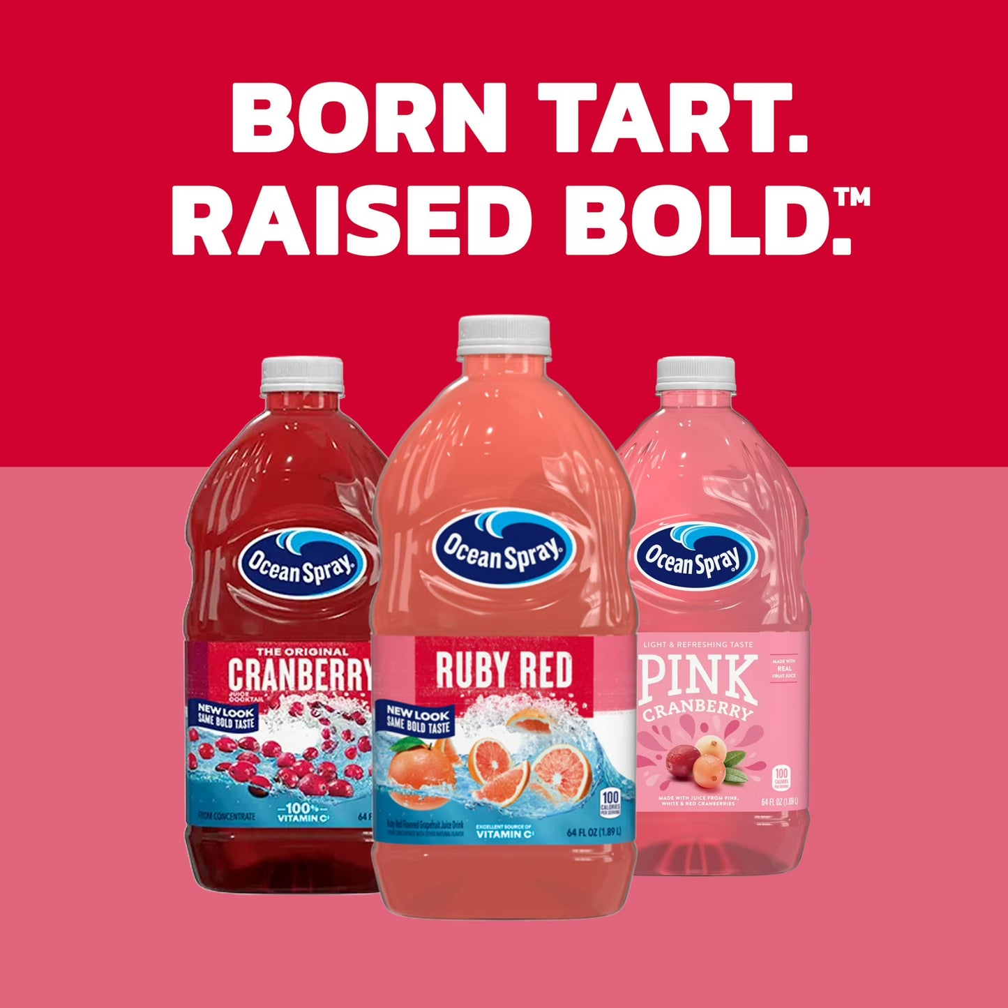 Ocean Spray Ruby Red Grapefruit Juice Drink, 64 fl oz Bottle