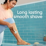 Venus Extra Smooth Sensitive Women's 5 Blade Disposable Razor, 2 count, Blue