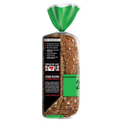 Dave's Killer Bread 21 Whole Grains and Seeds, Whole Grain Organic Bread, 27 oz Loaf
