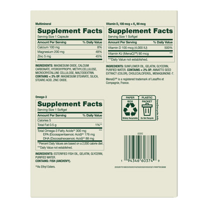 Spring Valley Adult Wellness Daily Pack, 30ct