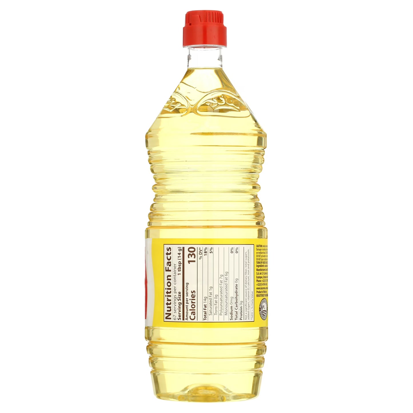 1-2-3 Vegetable Oil, 33.8 fl oz Bottle