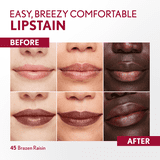 COVERGIRL Outlast Lipstain, 45 Brazen Raisin, Brown, 0.05 fl oz