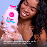 Bundle of eos Shea Butter Lotion & Body Wash, Fresh & Cozy, for Dryness 16oz