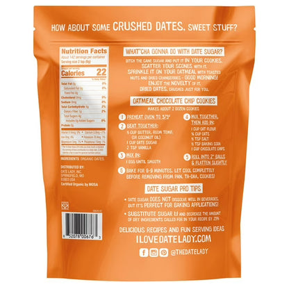 Date Lady Organic Date Sugar, 30 oz