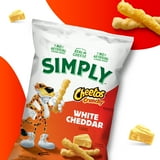 Simply Cheetos Crunchy Cheese White Cheddar Flavored Snacks, 6.5 oz
