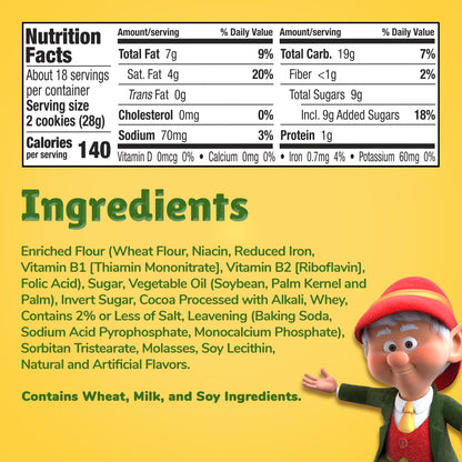 (12 pack) Keebler Fudge Stripes, Original Shortbread Cookies Coated in Keebler Fudge, 11.5 oz
