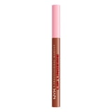 NYX Professional Makeup Lip Lingerie Lip Liner Stain, Waterproof Lip Color, Naughty Nude, 0.03 fl oz