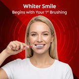 Colgate 360 Advanced Whitening Medium Toothbrushes, Manual Toothbrush Pack, 6 Count
