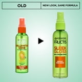Garnier Fructis Style Brilliantine Shine Glossing Spray, Dry Hair, Unisex, 3 fl oz