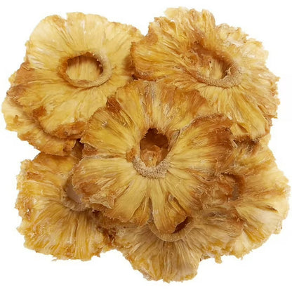 Organic Dried Pineapple Rings, 0.5 Pounds — Non-GMO, Kosher, Raw, Vegan — by Food to Live