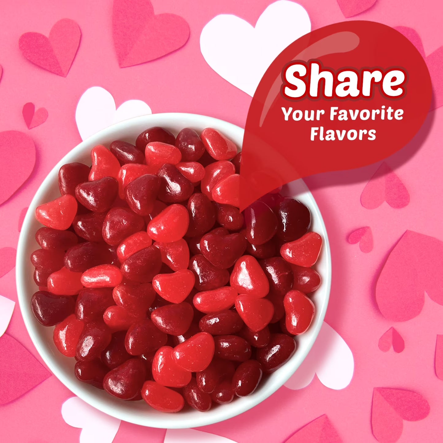 Starburst Heart Shaped Jelly Beans Valentine's Day Chewy Candy - 11 oz