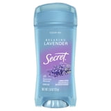 Secret Antiperspirant Deodorant for Women, Fresh Clear Gel, Lavender, 2.6 oz