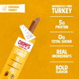 (5 pack) Chomplings Antibiotic Free Original Turkey Mini Jerky Snack Sticks (6 Count)