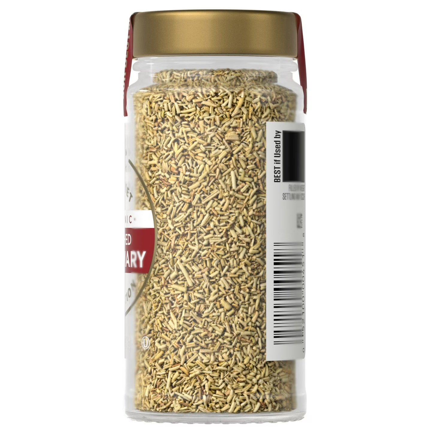 McCormick Gourmet Organic Crushed Rosemary, 1.0 oz Bottle