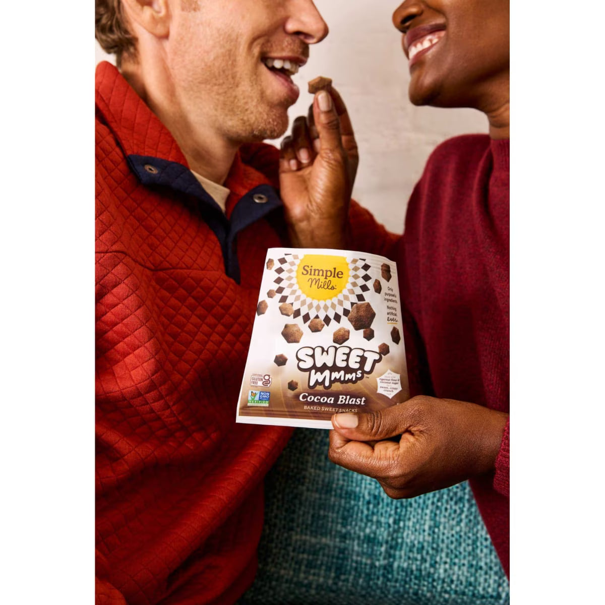 Simple Mills Sweet Mmms Cocoa Blast Gluten Free Cookies, 0.7 oz, 8 Count
