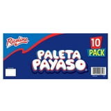Ricolino Paleta Payaso Chocolate Marshmallow Lollipop, 10 Count Box