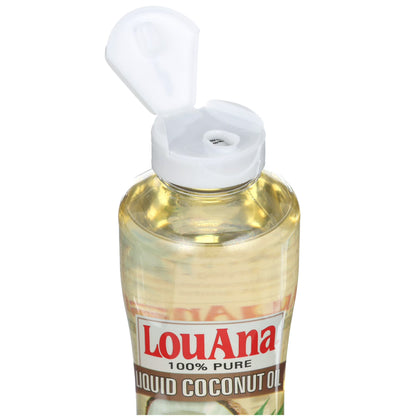 LouAna 100% Pure Liquid Coconut Oil, 16 fl oz