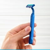 Gillette Prestobarba2 UltraGrip Fixed Men's Disposable Razors, Blue, 10 Count