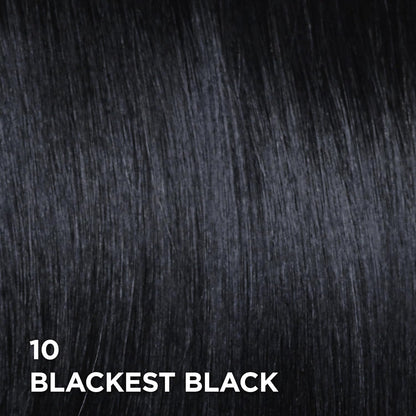 L’Oreal Paris Feria Multi-Faceted Shimmering Permanent Hair Color, High Intensity Hair Dye for 3X Highlights, 10 Jet Black (Blackest Black), 1 Hair Dye Kit (Pack of 2)
