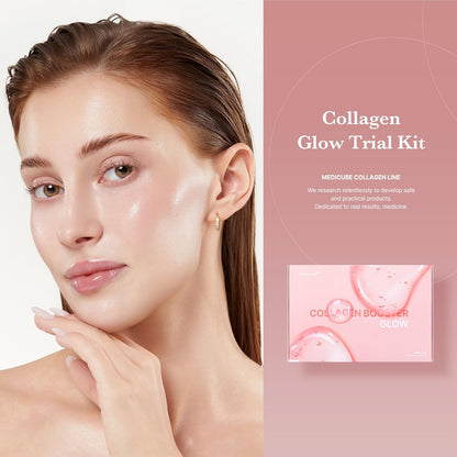 medicube Glass Skin Collagen Trial Kit - Mini Skincare Set