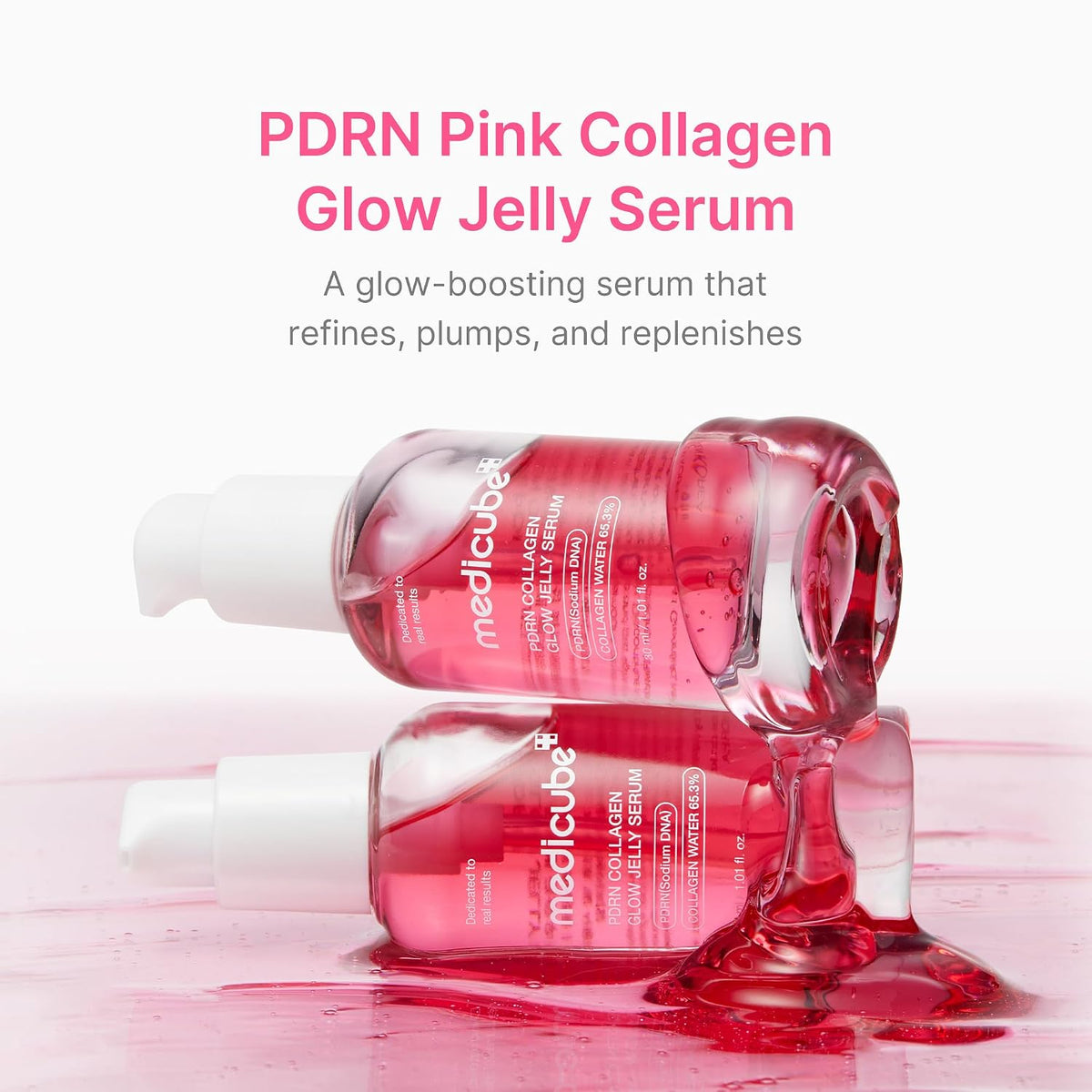 medicube PDRN Pink Collagen Glow Jelly Serum