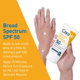 (2 pack) CeraVe Hydrating Mineral Sunscreen SPF 50 for Sensitive Skin, Kids & Adults Body Lotion 5 fl oz