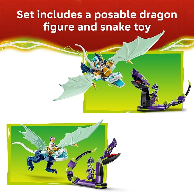 LEGO NINJAGO Zane's Ice Dragon Battle 71865