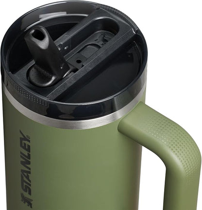 STANLEY Quencher ProTour Flipstraw Tumbler, 30 oz, Dried Pine